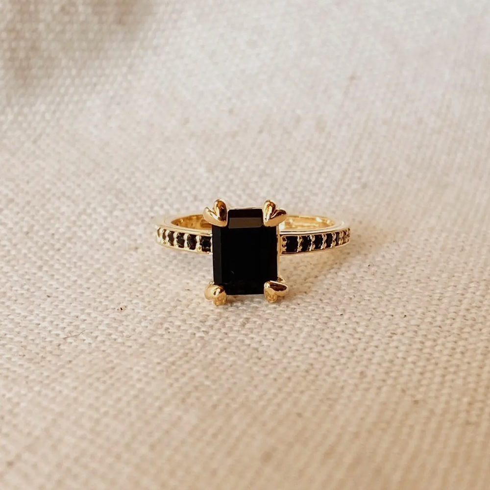 New Black Onyx Ring